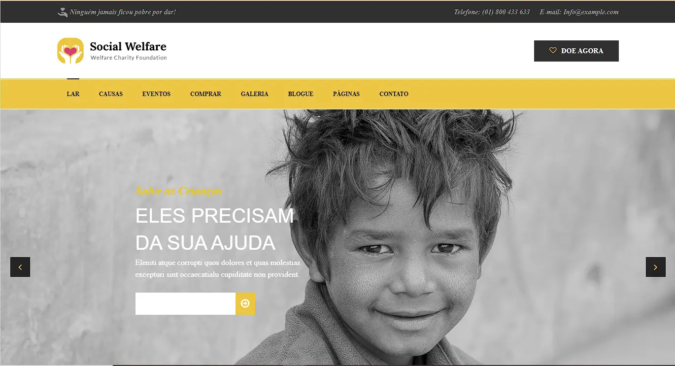 Descrição breve do Projeto